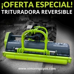 ¡¡OFERTA !! Trituradora reversible 2,20m